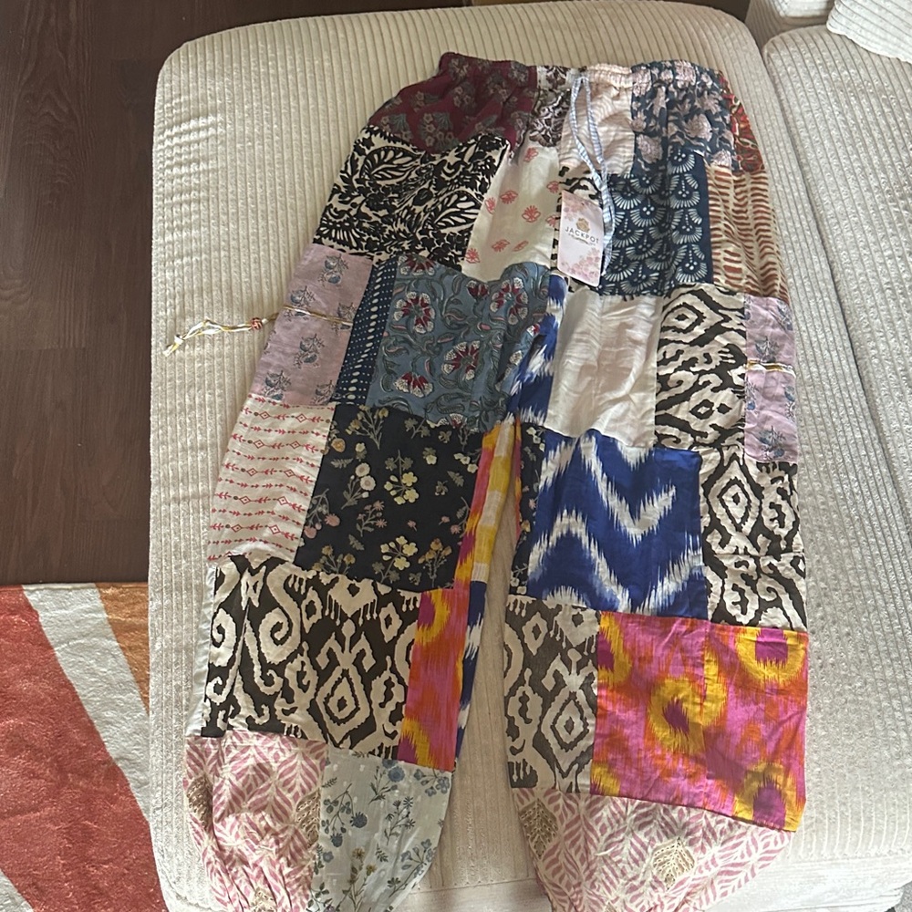 NWT Jackpot Patchwork Pants